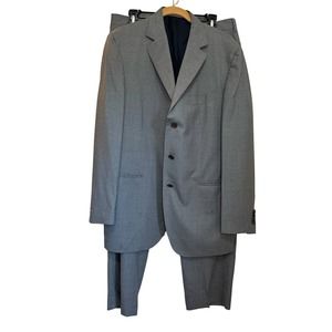Boglioli Italian Designer Gray Suit sz 52=42 R $2000 original price